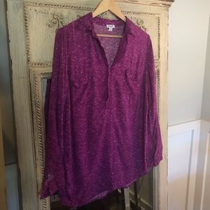 Purple blouse